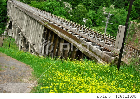 長野県　南木曽町　柿其水路橋 3 126612939