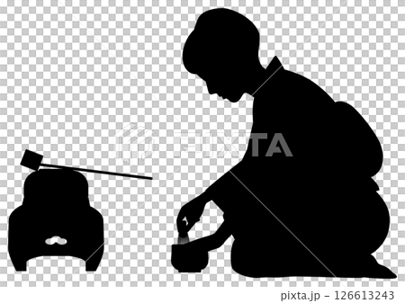Female tea master 126613243