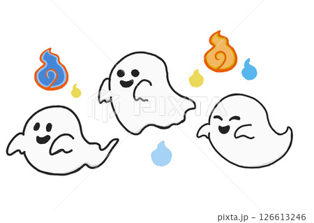 人魂とオバケたち 126613246