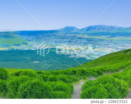 大観峰から見た阿蘇盆地 126613322
