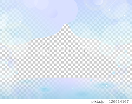 雨がふって波紋ができる水面のフレーム 126614167