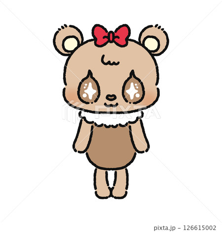 ゆめかわいいクマ 126615002