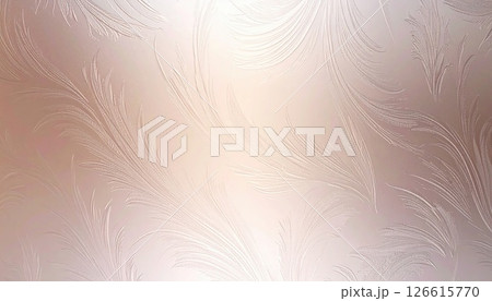 《AI画像》模様の入った白いガラスの背景素材 《AI画像》模様の入った白いガラスの背景素材 126615770