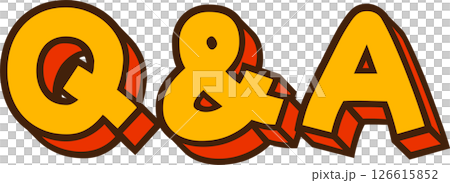 Yellow letters with pop characters 126615852