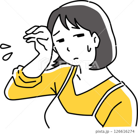 疲れている主婦 126616274