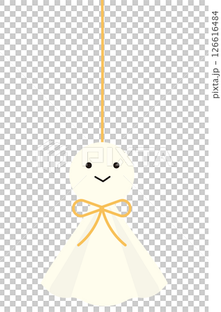 てるてる坊主のイラスト 126616484