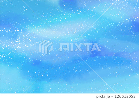 七夕　夏　天の川　背景 126618055