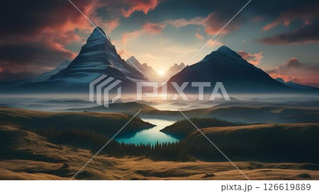 神秘の山 126619889