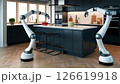 未来の全自動キッチン 126619918