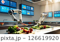 未来の全自動キッチン 126619920