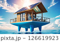 海に浮かぶエコハウス 126619923