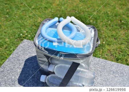 熱中症対策グッズ　ネッククーラー　水分補給　猛暑対策グッズ　炎天下対策グッズ　真夏日対策グッズ 126619998