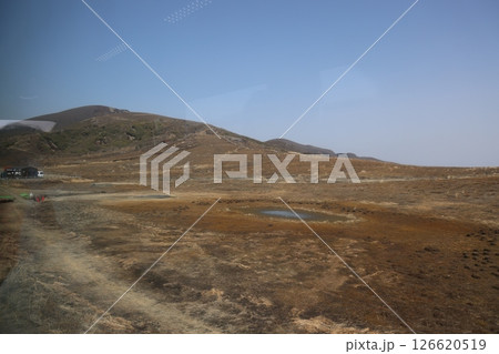 March 25 2025 Expansive Rocky Landscape Under Clear Sky and Open Surroundings, Japan 126620519
