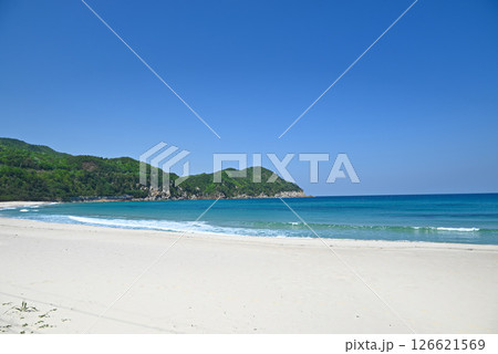 【韓国/江原道】韓国の東海岸 三陟の海・龍化海水浴場 126621569