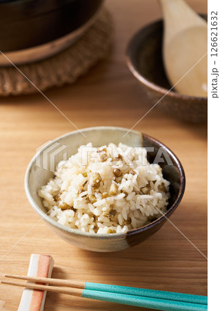 緑豆ご飯 126621632