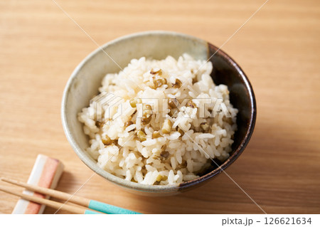 緑豆ご飯 126621634
