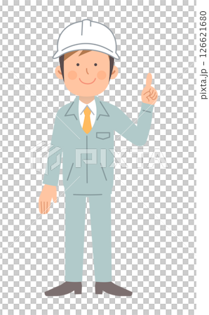 指點建築工人_全身02_制服02 指點建築工人_全身02_制服02 126621680