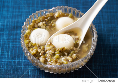 緑豆白玉ぜんざい 126622056