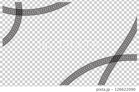 汽車輪胎標記框架背景材料 汽車輪胎標記框架背景材料 126622090