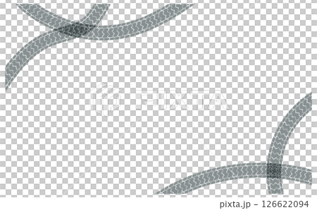 輪胎痕跡向量插圖背景框架材料 126622094