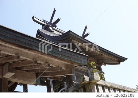 鳥取県 白兎神社の本殿 126622109