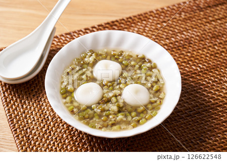 緑豆白玉ぜんざい 緑豆白玉ぜんざい 126622548