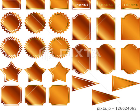 ラベル2、9オレンジ 126624065