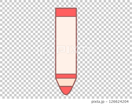 紅色蠟筆 126624204