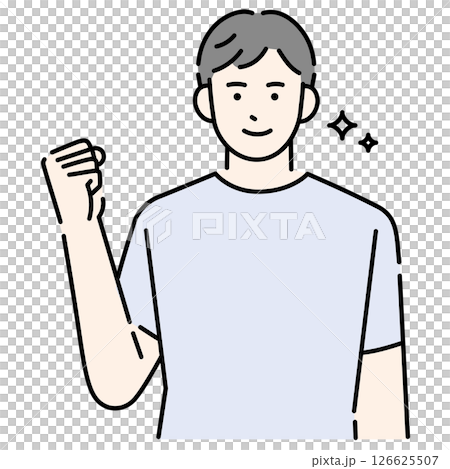 Gym instructor posing 126625507