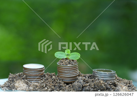 Concept of financial growth and sustainability Concept of financial growth and sustainability 126626047