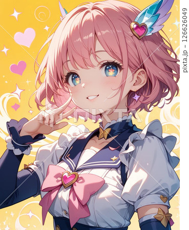 魔法少女風女の子 126626049