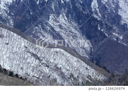 御在所岳の雪景色 126626974