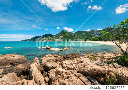 White Sand Beaches and Crystal Clear Waters,Summer on Koh Samui White Sand Beaches and Crystal Clear Waters,Summer on Koh Samui 126627055