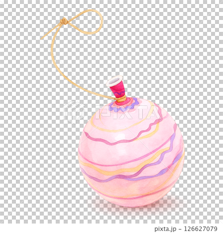 Yoyo釣魚插畫水彩 126627079