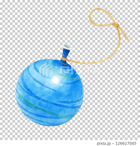 ヨーヨー釣り イラスト 水彩 ヨーヨー釣り イラスト 水彩 126627085