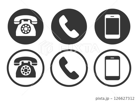 Megaphone news attention round Grunge stamp icon shape symbol. Voice sound speech logo silhouette sign. Loudspeaker amplifier. Vector illustration image. Isolated on white background. 126627312