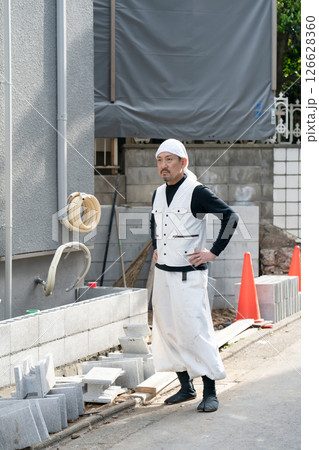職人　ニッカポッカ　現場 126628360