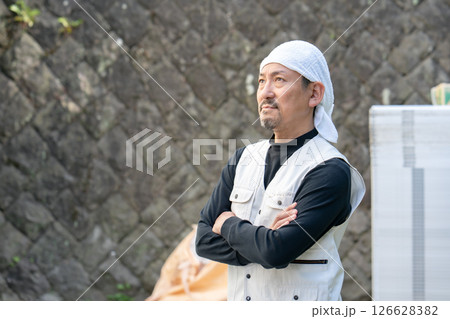 職人　ニッカポッカ　現場 126628382