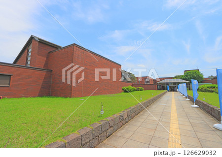 千葉県千葉市、千葉県立美術館の風景 千葉県千葉市、千葉県立美術館の風景 126629032
