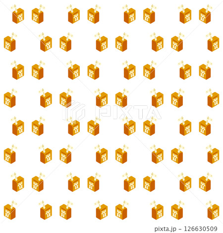 Seamless Juice Box Cartoon Pattern Seamless Juice Box Cartoon Pattern 126630509