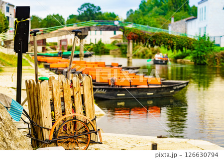 Coulon village in France Coulon village in France 126630794