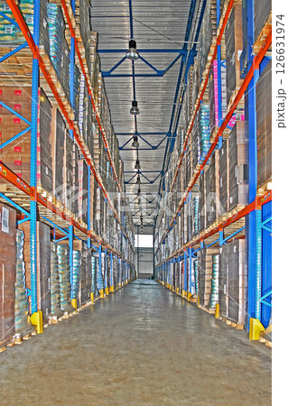 Warehouse corridor 126631974