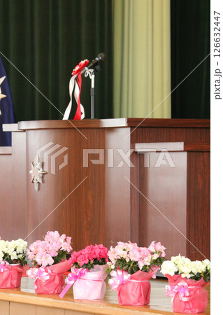 卒業式イメージ 卒業式 小学校 中学校 高等学校 卒業式イメージ 卒業式 小学校 中学校 高等学校 126632447