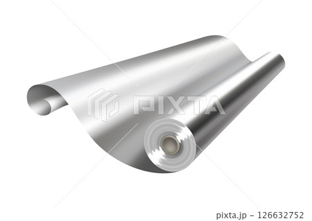 Roll of Aluminum Foil Perfect for all Your Kitchen and Baking Needs 126632752