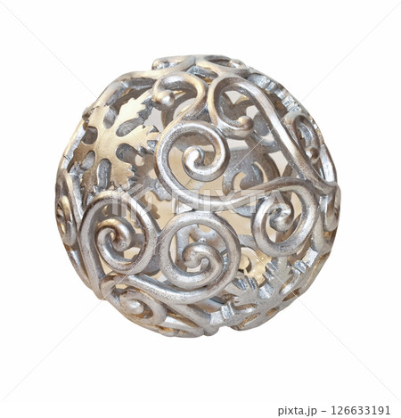 Silver ball 126633191