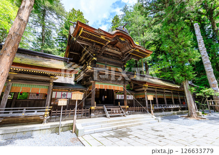 初夏の諏訪大社 下社 春宮　長野県諏訪郡 126633779