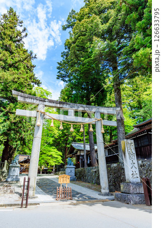 初夏の諏訪大社 下社 春宮　長野県諏訪郡 126633795