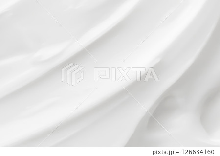 White lotion beauty skincare cream texture cosmetic product background White lotion beauty skincare cream texture cosmetic product background 126634160
