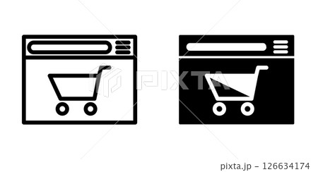 Browser icon design template 126634174