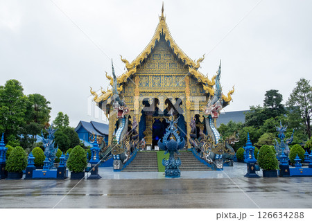 Entrance of the Blue Temple in Chiang Rai Entrance of the Blue Temple in Chiang Rai 126634288